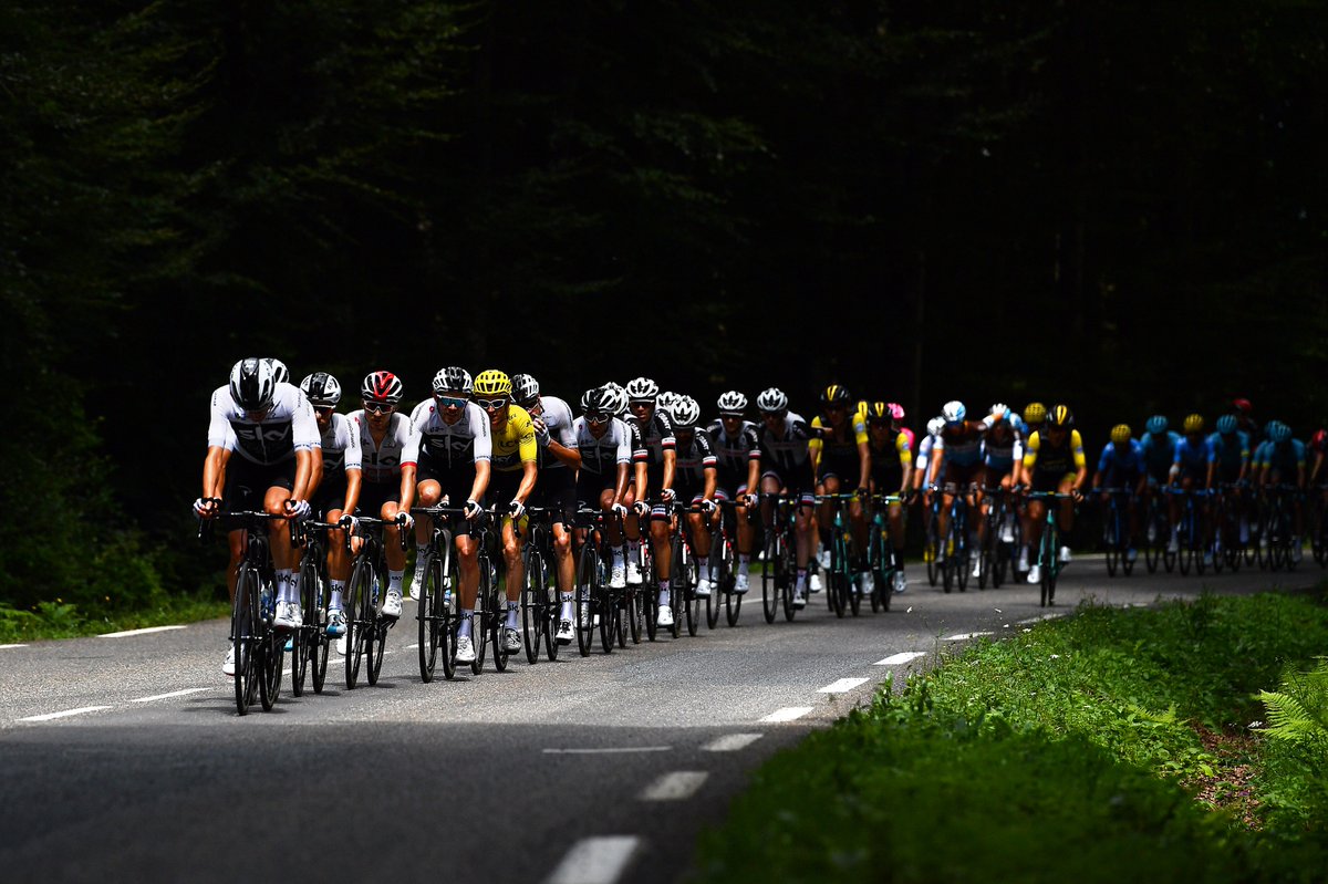 Job done on stage 15 as a controlled performance from @TeamSky ensures <a href="/GeraintThomas86/">Geraint Thomas</a> and <a href="/chrisfroome/">Chris Froome</a> remain 1-2 at #TDF2018 ahead of the second rest day