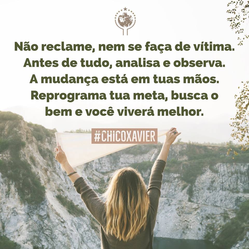 grupojnfeller's tweet image. #NãoReclame #Reprogramar #ReformaÍntima #Mudanças #Espiritismo #KardecHjESempre #Emmanuel #ChicoXavier #GrupoJNFeller #BoaTarde