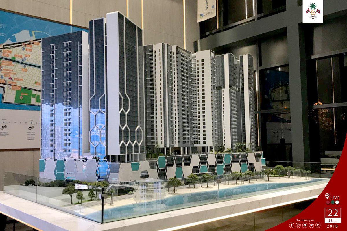#Live | #Rasfannu
#PresYameen will shortly arrive at the groundbreaking ceremony of the Rasfannu Mixed Use Development Project #CoralBoulevard