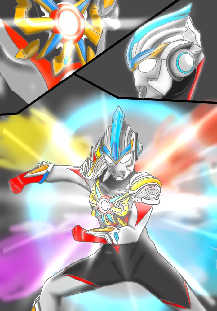 ウルトラマンオーブ＆怪獣娘の2次創作小説の第8話のラフ 事件の黒幕が