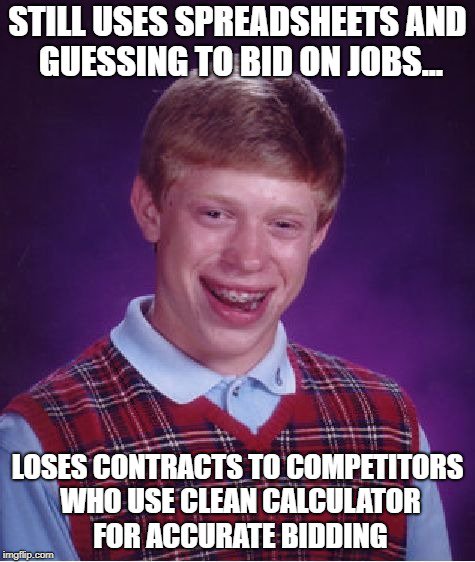 CleanCalc's tweet image. #BadLuckBrian is back - still hasn&apos;t gotten #CleanCalculator I see....