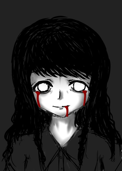 怖い絵のtwitterイラスト検索結果