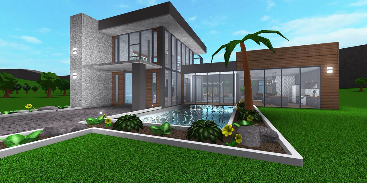 Roblox Bloxburg Houses Modern 14k Easy