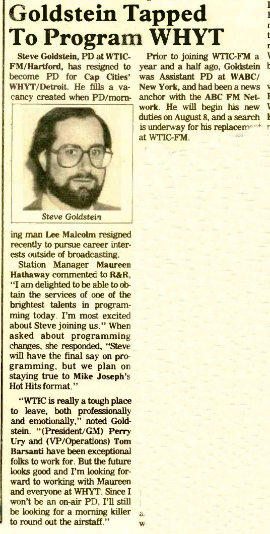 RadioRewinder's tweet photo. #WHYT #DetroitRadio 1983 https://t.co/OtFiWO54vB