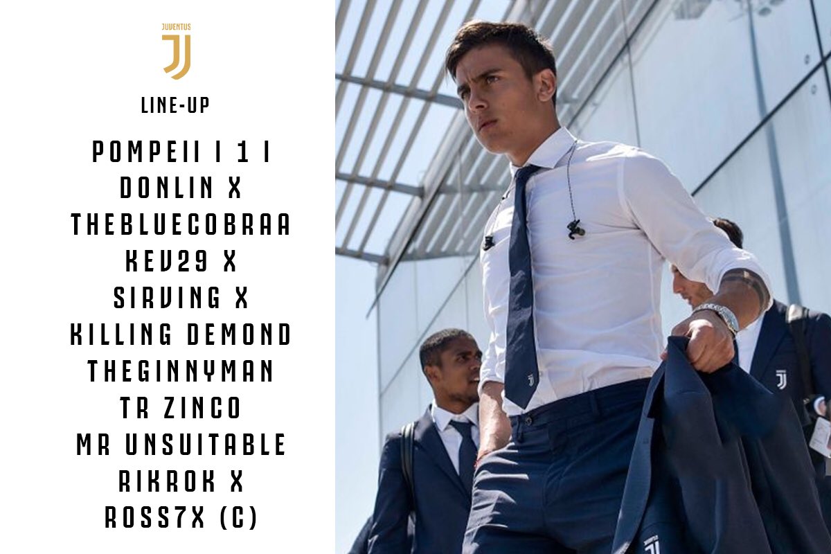 Tonights Line Up. 

VS Foggia - 8PM

VS Benevento - 9PM 

twitch.tv/vfljuventus 

#ForzaJuve