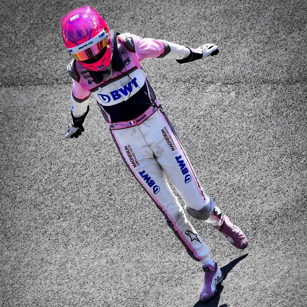 OconEsteban's tweet photo. Yeeeess from P15 to P8 awesome comeback 🔥🎉🎉🌧!! 
Superbe remontée de P15 à P8 Yees!!🔥🎉🎉🌧 #EO31 #GermanGP https://t.co/RTohHUDpEQ