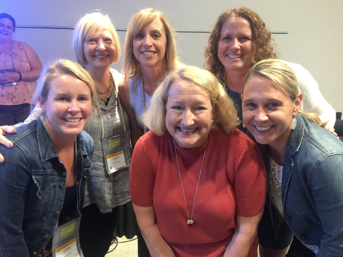 My ILA heart is full! So honored to meet Debbie Miller and Ellin Oliver Keene. Your work has been inspiring and transformative in my literacy journey. <a href="/EllinKeene/">ellin keene</a> @millerread <a href="/WeitzelCallie/">Callie Weitzel</a> <a href="/KristinVenable/">Kristin Venable</a> <a href="/andreayoungbv/">Andrea Young</a>