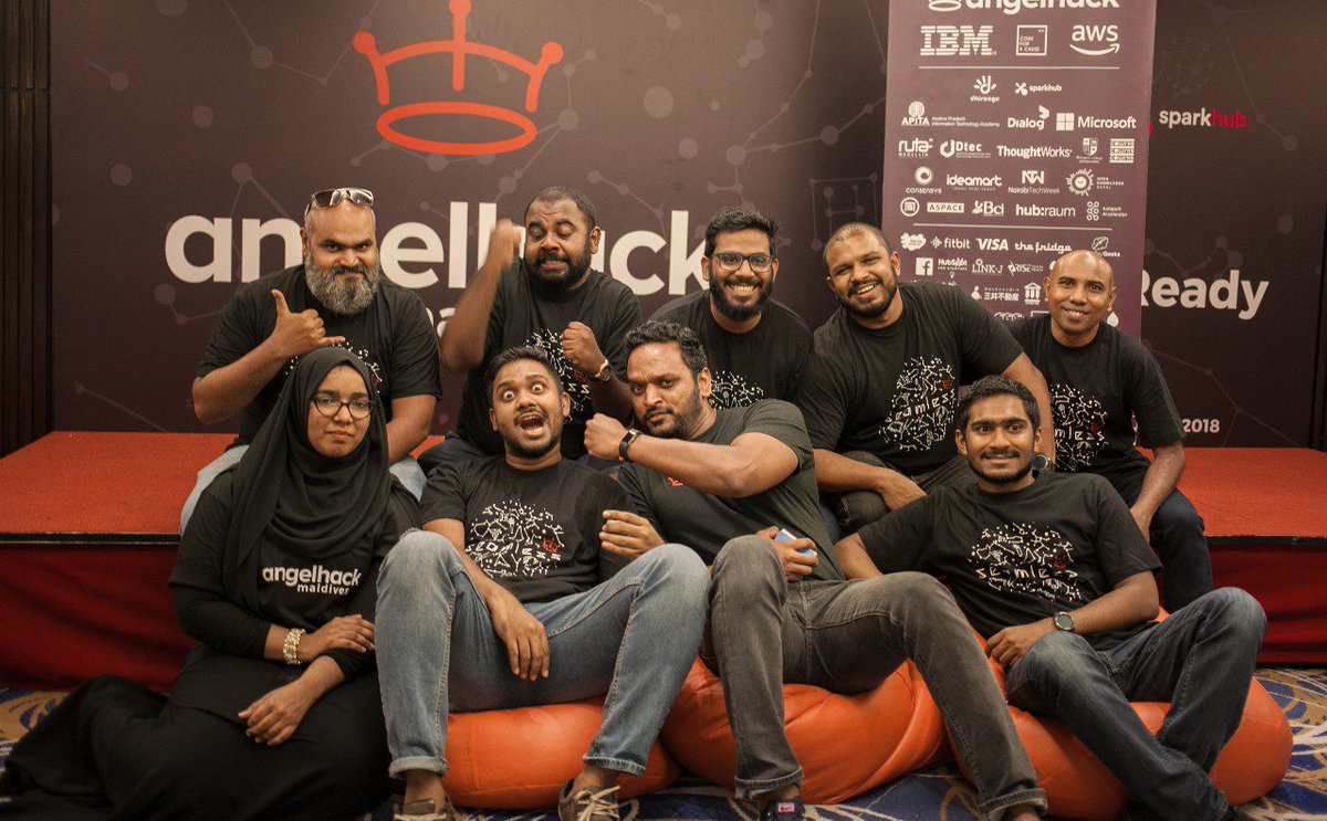faribe_a's tweet photo. Thank you #AHcrew for giving me the opportunity to be in this awesome and crazy team. @iharis @yaanteoa @profEuLOGist @Byn @shazif_adam @riyazi @narayananratish @NeeshaFathmath 
@sparkhubmv @angelhackmv #AH2018 #AngelHackMv @Dhiraagu https://t.co/lZugHdmfXZ