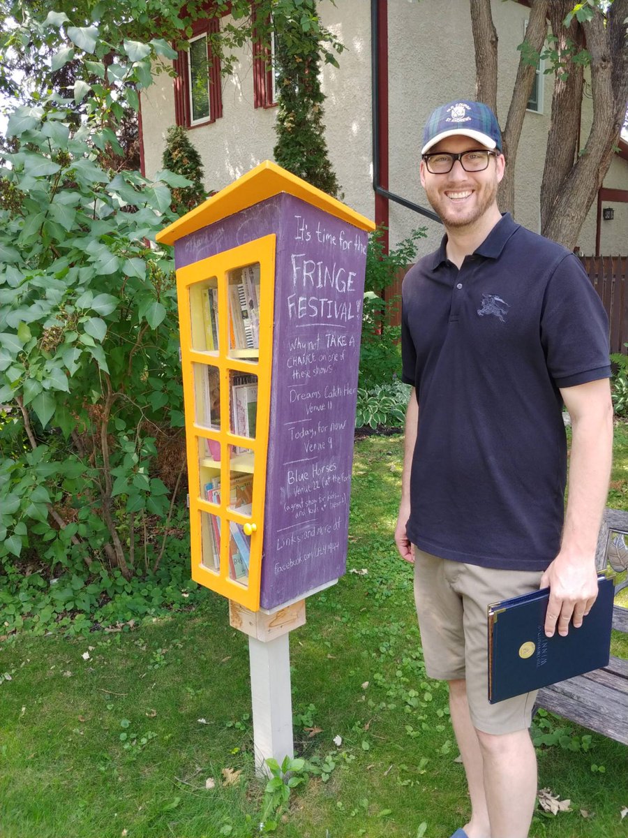 One of my favourite things to see when door-knocking are all the community initiatives being undertaken in our area. 
A free community Library is a fantastic job way of promoting literacy and community togetherness!
#wpgpoli #mbpoli #cdnpoli #CPC