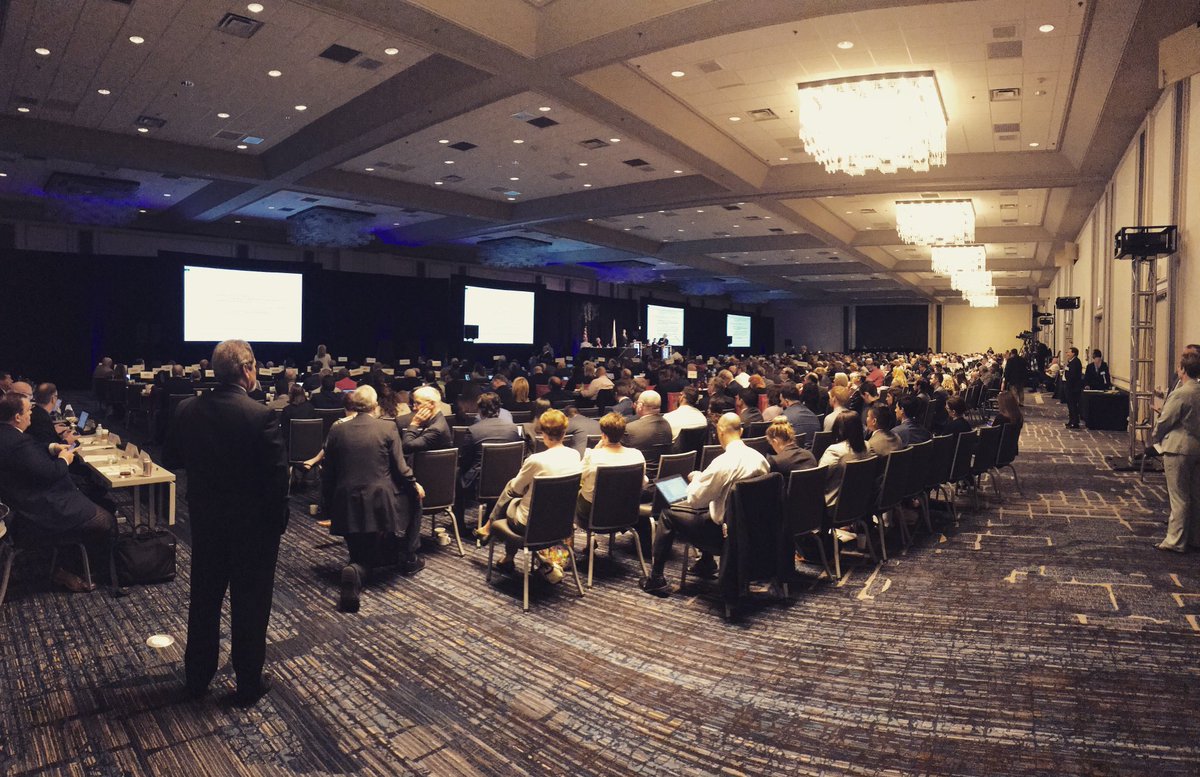 500+ DOs and AOA delegates for their individual states reviewed and voted on a number of resolutions. 4 of 7 SOMA resolutions were passed, 2 were referred the the appropriate dept and 1 was disapproved 
#aoafordos #somainchicago #rvusu #rvucom <a href="/NationalSOMA/">National SOMA</a> <a href="/AOAforDOs/">AOA</a>