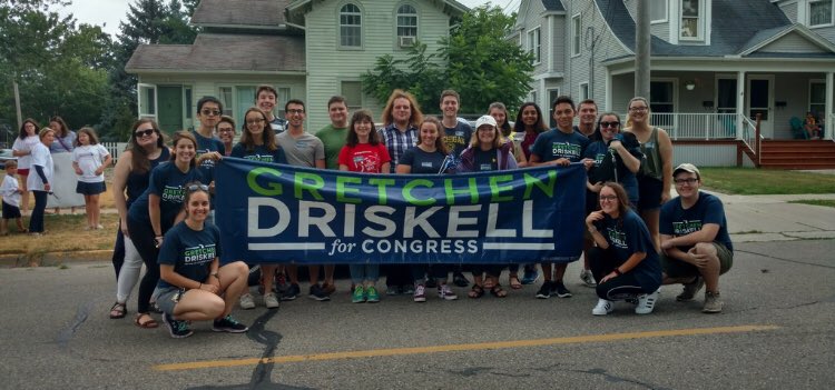 students_for_GD's tweet photo. #TeamDriskell is all ready to go for the Lenawee County Fair Parade! https://t.co/DkK7oTe0R5