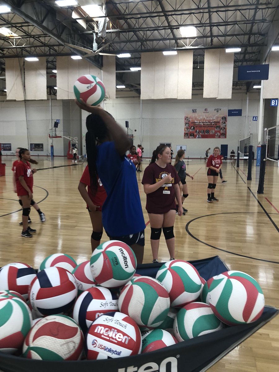 Good morning! Day 2 is off to a great start! Looking forward to all the fun, leadership training and opportunities to #LeadPlayCompete! Let’s #GiveItBackToREINS <a href="/reinsprogram/">REINS Program</a> <a href="/usavolleyball/">USA Volleyball</a> <a href="/espnW/">espnW</a>