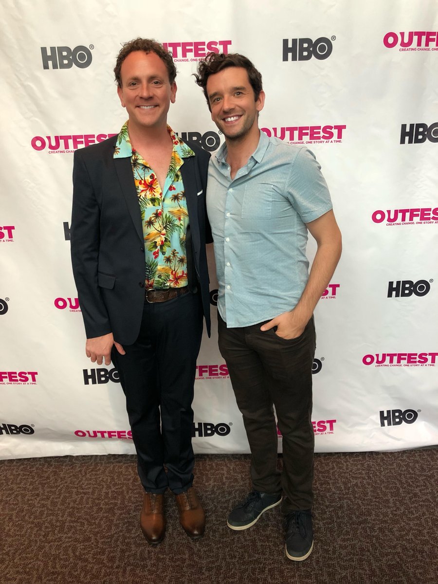 vicgerami's tweet photo. @Outfest world #premiere #film, #BrightColorsAndBoldPatterns is a hilarious & smart film by star & writer @drewdroege directed by Ugly Betty’s @michaelurie . My coverage & review for @thebluntpost https://t.co/5Vdh1pmPZa @BrightBoldPlay @QueerFrontierV #VicGerami #TheBluntPost https://t.co/XEGMyHKWk8