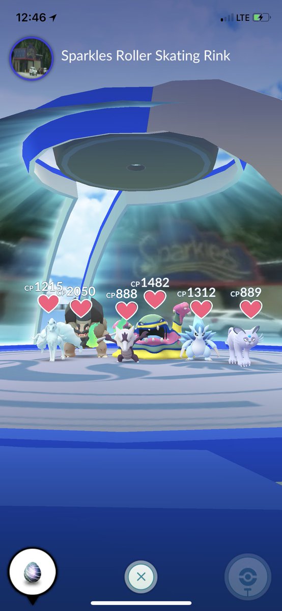 laurabosak's tweet image. Alolan Gym #PokemonGo #themegym