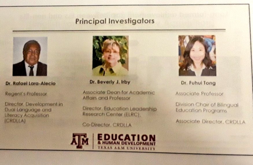 apena8798's tweet photo. Such a great honor to participate in the Dual Language & Literacy Institute at #CollegeStation. I learned so much about scaffolding, questioning, reading partners... Thank you @CRDLLA_TAMU @BeverlyIrby #DrLara #DrTong @scienceisphun #PassionAndKnowledge. https://t.co/G5Offhc2iz