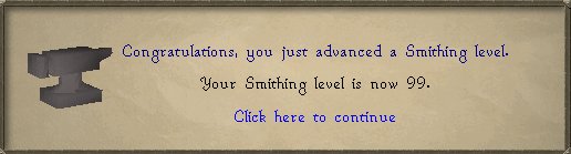 AfkGoAway's tweet photo. 99 Smithing :) https://t.co/kkXGX7OYWy