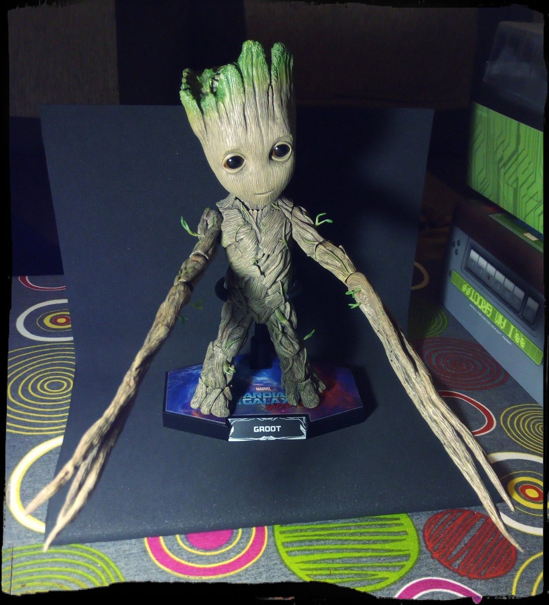 maria_vidal's tweet photo. Un #Groot más para la colección. 😊 Figura @hottoysofficial de #BabyGroot. #IAmGroot #Marvel  #GuardianesDeLaGalaxia2 #GuardiansOfTheGalaxy 😍
@collectsideshow https://t.co/FZcF1jh4kC