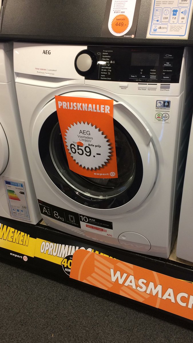 diepvries Concreet Respectievelijk Bjorn Janssen on Twitter: "@ExpertNL Op 14 juli deze wasmachine gekocht bij  Expert Purmerend. Volgens de verkoper zou ik de €60,- cashback via de Expert  website kunnen regelen. Niet te vinden op