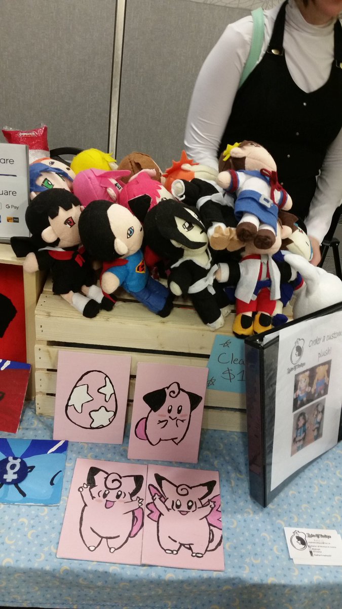 QTZeph's tweet photo. Can't find a character from an older anime? Check out my clearance plush @GanbatteCon for only $10
#ganbattecon #ganbattecon2018 https://t.co/jYCi2kvvtF