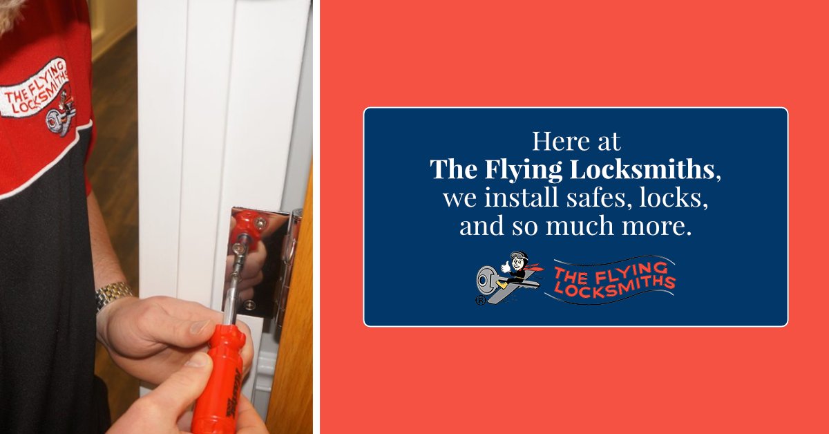 tflocksmithsla's tweet photo. Here at The Flying #Locksmiths, we install safes, locks, and so much more. Choose what’s beneficial for your home and, or business. https://t.co/LfT1Gmo6eW https://t.co/xVNMKjrqL5
