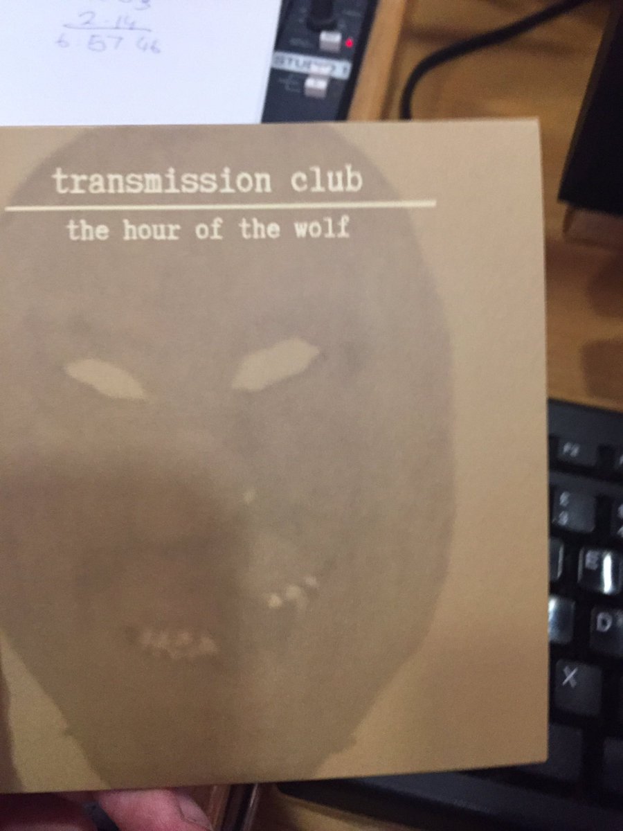 This is deadly. New EP from <a href="/TClubMusic/">Transmission Club</a> 'the hour of the wolf'. Go listen.