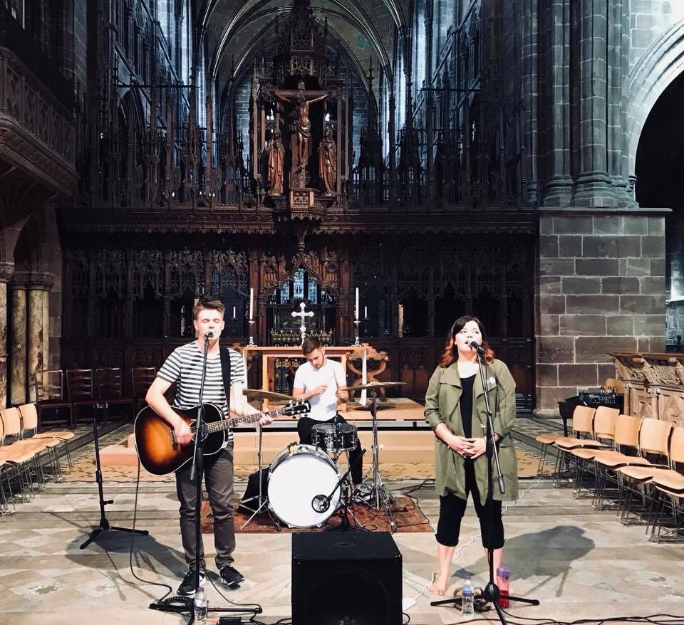 Absolutely amazing worship at The Gathering in Chester Cathedral tonight. A privilege to be part of.