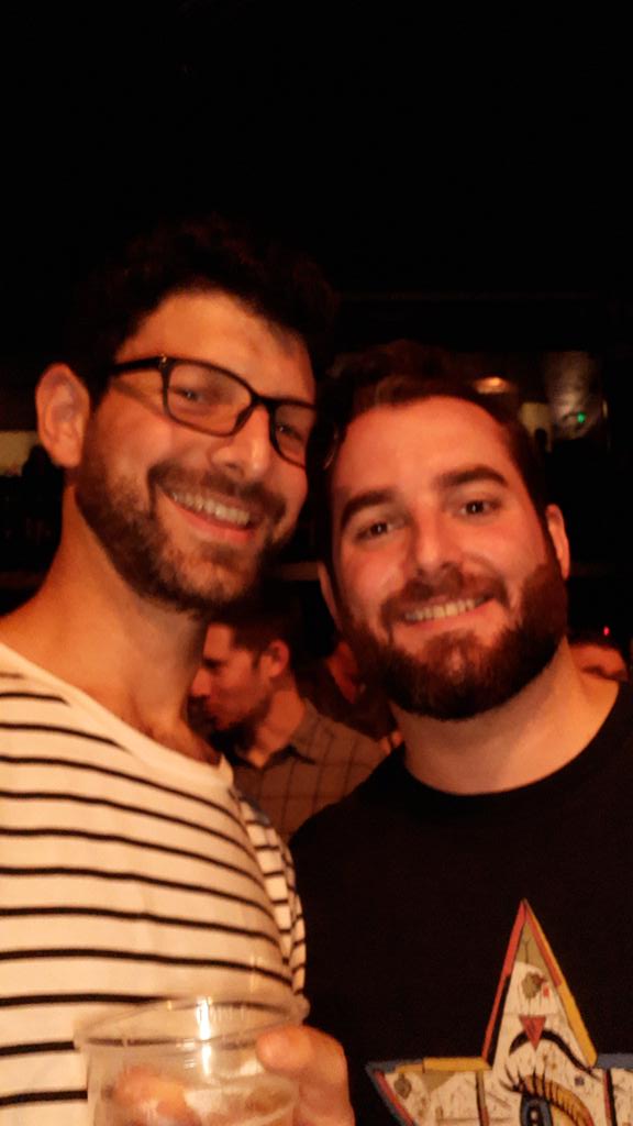 Lads at gigs with <a href="/samlhancock/">sam</a>! Looking forward to Steve Earle