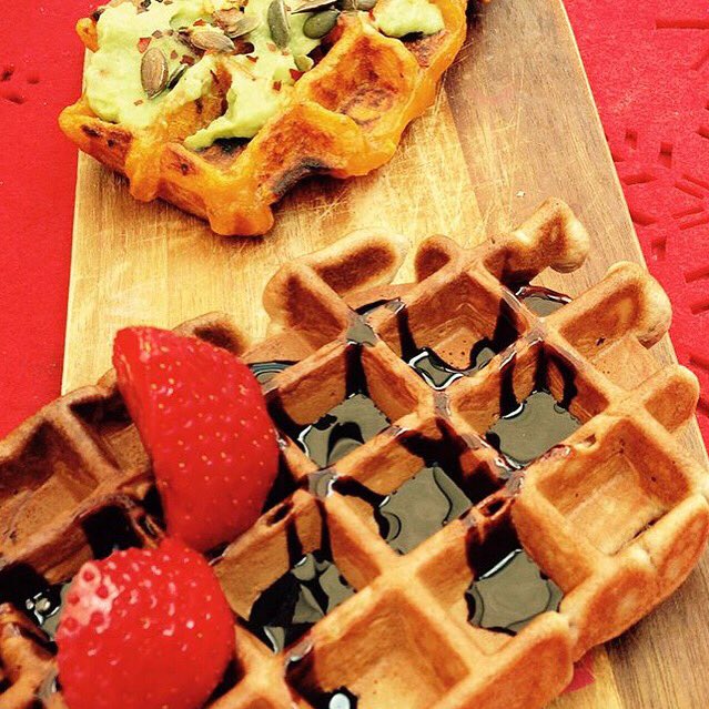 FreeFromEvents's tweet photo. If you missed @WafflelandK delicious sweet &amp; savoury gluten-free, vegan waffles at The Gluten Free Festival in Camden this weekend don’t worry they will be joining us at the next #FreeFromFestival BRISTOL this Nov/17th! 🤩 Want to join? Book here —> https://t.co/QikcaLsvgP https://t.co/B3A10jQpcH