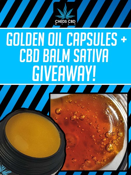 CbdCheds's tweet photo. *GIVEAWAY TIME* #CBDgoldenOil #CBDbalm #Giveaway
This Week There Will be 2 huge WINNERS!
*1st Prize: CBD Golden Oil Capsules (30) RRP: £22.50*
*2nd Prize: ​CBD Balm Sativa (30ml) RRP: £29.99*
Giveaway Starts at 8PM Tonight, ending 29/7/2018
Enter Here: https://t.co/eDS6t8oRGx https://t.co/zpheHyvXPV