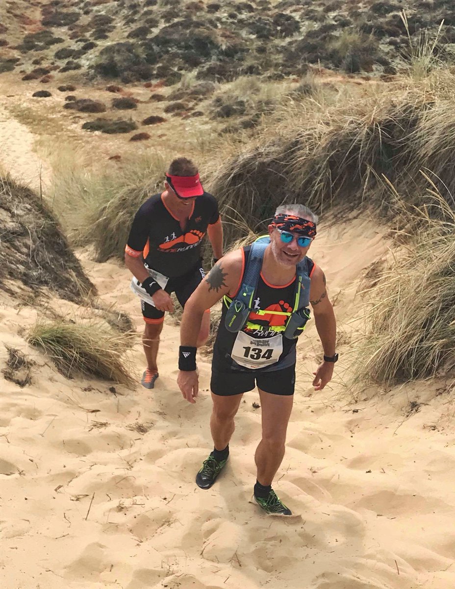 OllettMark's tweet photo. Great 11k race today on the Norfolk coast. #teamdunerunner #norfolk #nelsonkneeknobbler #eastcoast #beachrunning #dunerunning #hardwork #awesome https://t.co/mIKIUAkicM