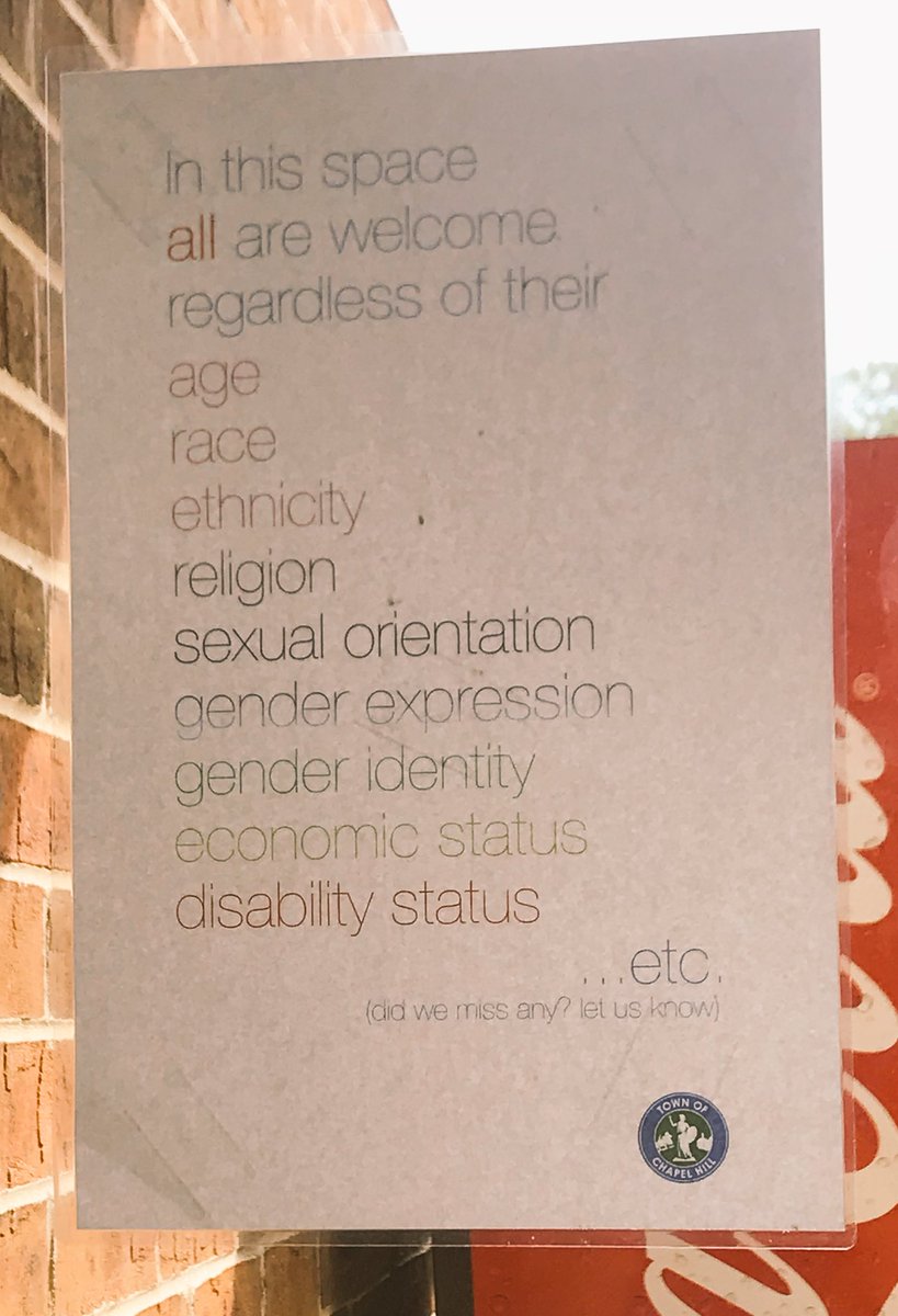 biglsclassroom's tweet photo. Everyday I go to work and I see this sign. Everyday I feel welcomed. Teachers need to make their students feel welcomed and loved everyday when they enter their classroom. #ElonEd #ALLstudentswelcome https://t.co/cAp8Hr4TPD