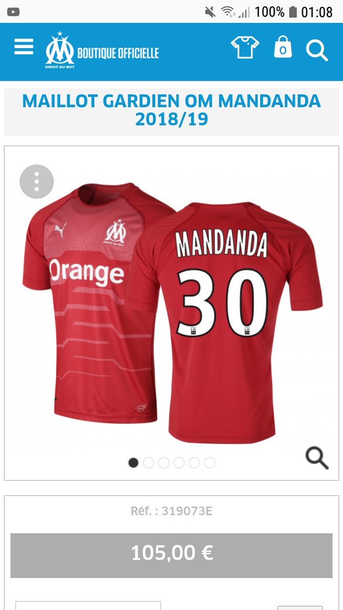 Mandanda30Fan's tweet photo. Le maillot que portera Steve Mandanda pour la saison 2018/2019❤ Vous en pensez quoi? Vous allez l'acheter? #TeamOM #TeamMandanda 💙 https://t.co/GkMk8yhjxW