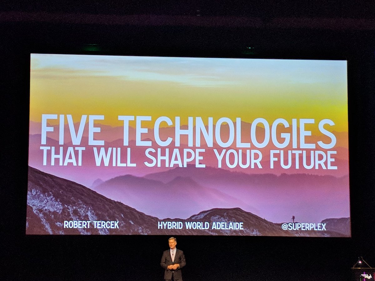 feraldata's tweet photo. And here we go with Robert Tercel @Superplex #HybridWorldADL ... https://t.co/tmuHlCshJE