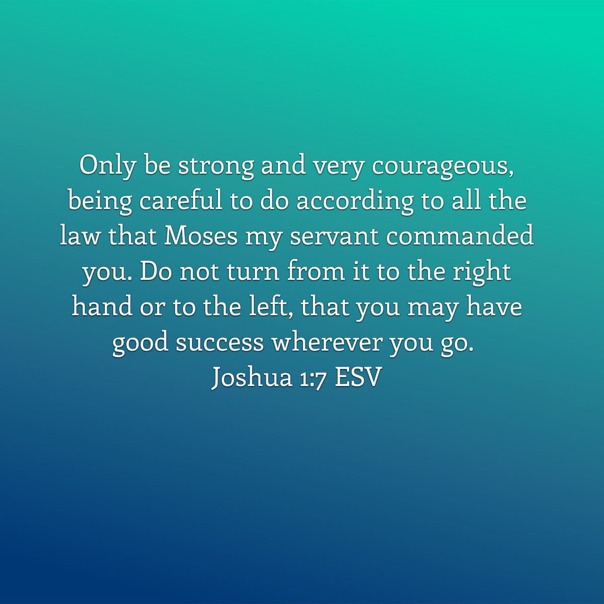 iamtheena's tweet photo. Only be strong and very courageous, being careful to do according to all the law that Moses my serva…
https://t.co/FSONDAlsSc https://t.co/nbS8o7rZhN
