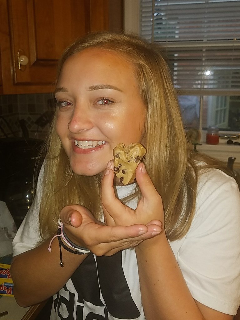 "We we don't like sister savory snacks, we like sister sweet snacks"
-Says Olivia while making cookies