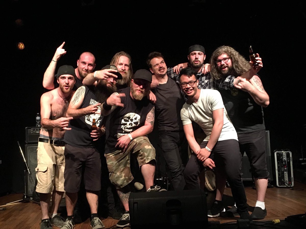 Couldn’t have asked for a better place end to the tour than St. John’s nor a better band than Deadgaard to release a split with. Thanks to everyone who helped make the Graveyard of the Gulf split and tour happen!