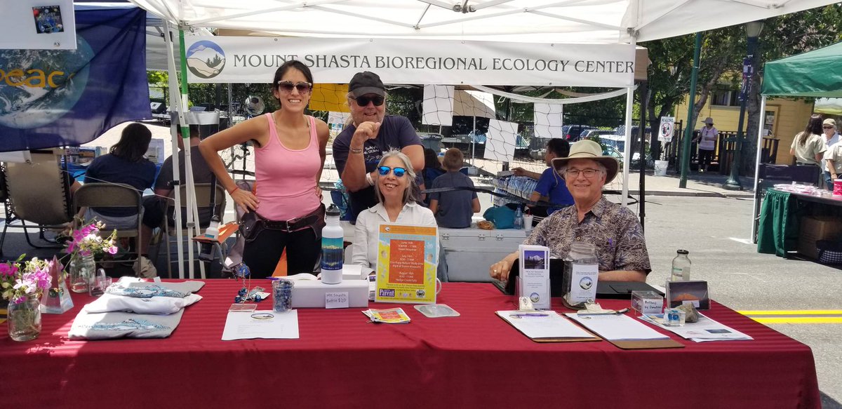 MtShastaEco's tweet photo. We had a great time at the #MtShasta #TrailTown celebration yesterday! Thanks to the City of Mount Shasta for organizing a fun, engaging, and educational event! And thanks to everyone who stopped by our booth!💜
 #PCT #PCTtown #MountShasta #Celebrate #MSBEC #LeaveNoTrace #Hike https://t.co/uqia8w3eN0