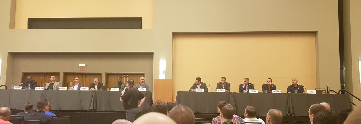 2 take aways from NCAA coaches' panel

1) a kid's social media is basically a look at a kid's character &amp; maturity

2) best measurement of commitment &amp; accountability is an athlete's HS attendance.  "If you cant show up to hs, why would anyone think you would show up to college."