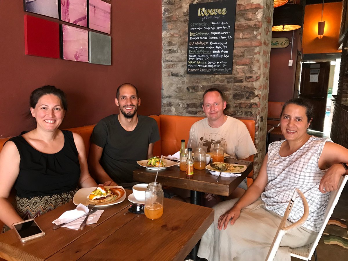 Camilo Vieira Mejía (@cvieiram) on Twitter photo The whole team is here! Three Purdue professors and one Purdue alumni doing academic touring through Colombia: #SantaMarta #Bogota and #Barranquilla <a href="/LifeAtPurdue/">Purdue University</a> <a href="/PurdueAlumni/">Purdue Alumni</a> Thanks to @CETEP1 @unimagdalena <a href="/UninorteCO/">Universidad del Norte</a> and @UNColombia The whole team is here! Three Purdue professors and one Purdue alumni doing academic touring through Colombia: #SantaMarta #Bogota and #Barranquilla <a href="/LifeAtPurdue/">Purdue University</a> <a href="/PurdueAlumni/">Purdue Alumni</a> Thanks to @CETEP1 @unimagdalena <a href="/UninorteCO/">Universidad del Norte</a> and @UNColombia