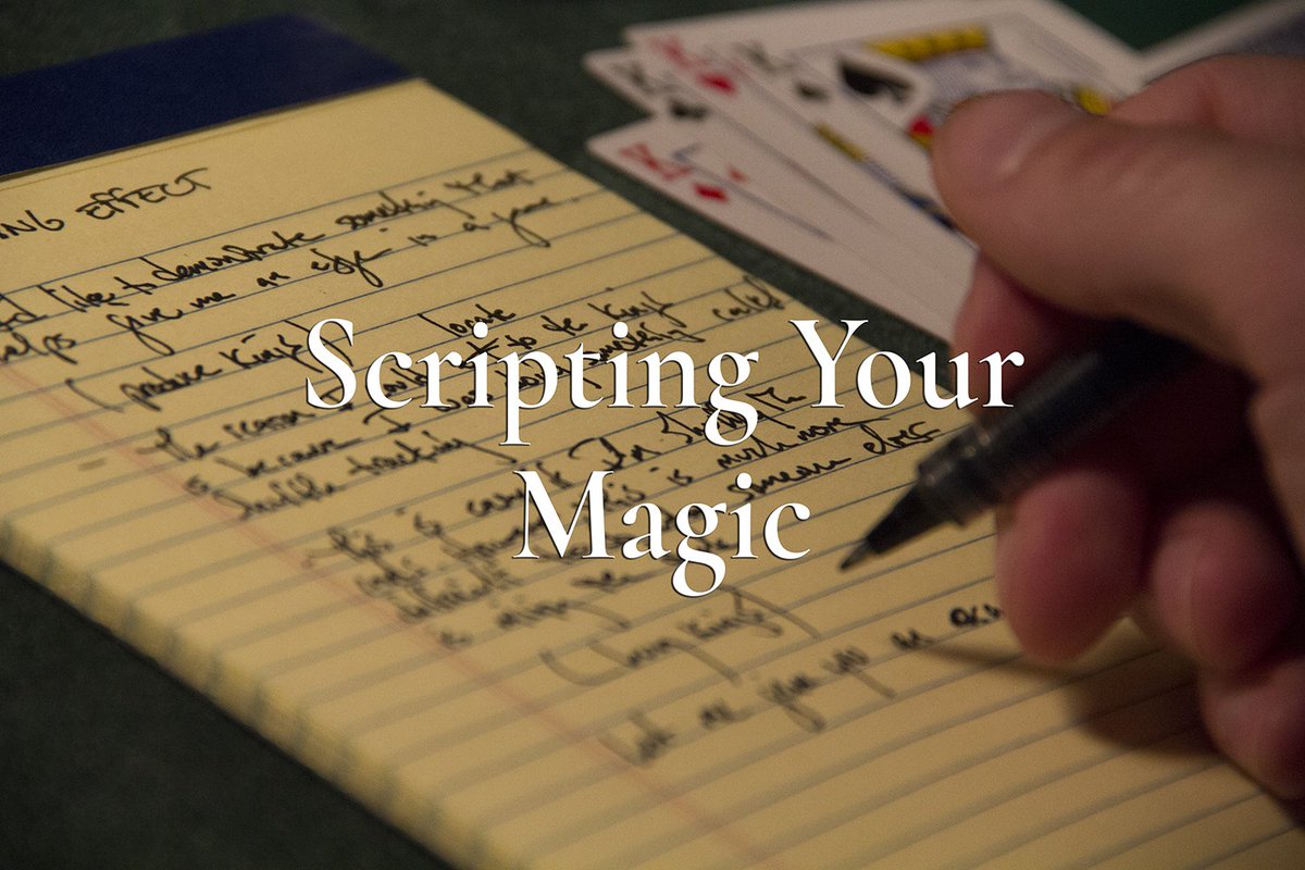 JasonsCardMagic's tweet photo. New blog is up! https://t.co/a5B7ljiNq2 

#cardmagic #cardtricks #cardtrick #cardporn #cardcontrol #playingcards #vegas #cardcheat #cardmagician #closeupmagic #sleightofhand #puresleight #magic #magictricks #magician #erdnase #poker #cheat #cardshark  #scriptingmagic #script https://t.co/xxq0VLstTf