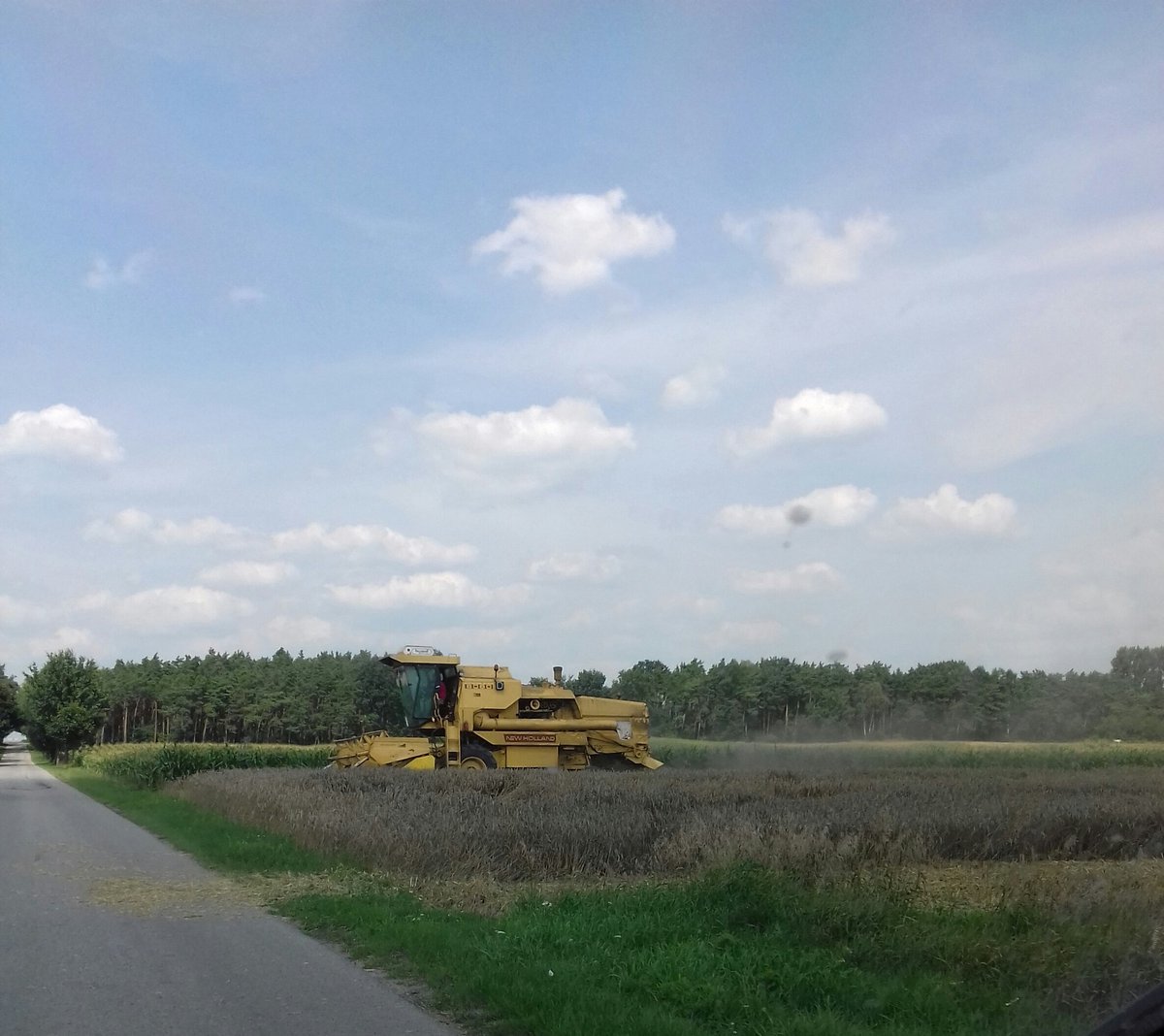 JustiPoland's tweet photo. #combineharvester #grain #agliculture #counteyside #SUNday #kombajn #zboże #rolnictwo #Polska #Poland #kujawskopomorskie ☺ https://t.co/TDKCCFzeFa