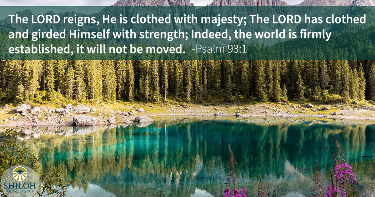 ShilohU's tweet photo. Let the promise that we are securely established in the strength and majesty of our Father bless our hearts and spirits as we enter into this new week! #ScriptureSunday #SecureInHim https://t.co/ocOmCCRhk1