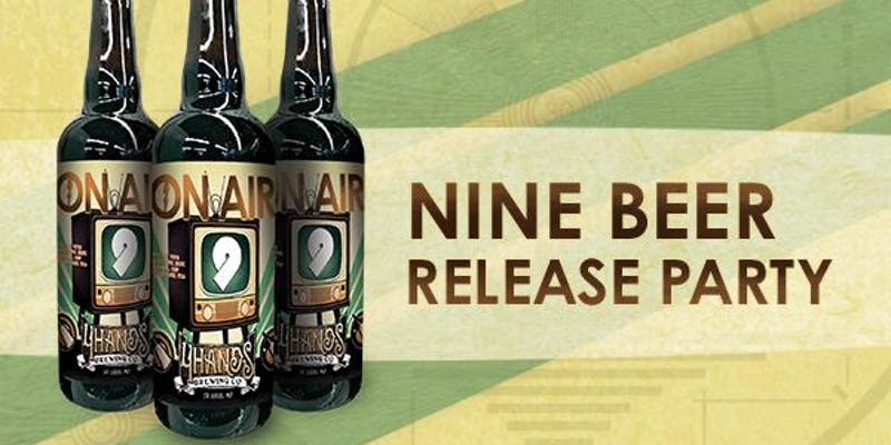feastmag's tweet photo. Want to be the first to try a brand-new @4HandsBrewingCo beer? Join us for the release of this year's @TheNineNetwork #NineBeer on Aug. 5! https://t.co/CLKAtIQpJK https://t.co/96lHuiwNo7