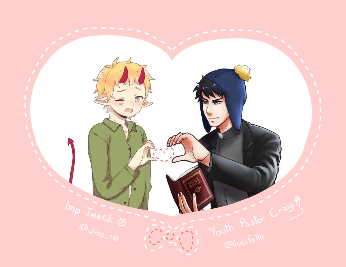 lucifello's tweet image. 😈 ♥ 🎤
The Creek collaboration with @dino_115 . I'm soooo happy when Dino agreed to do with me! Dino's Tweek is really cute and huggable. 😍💕

Hope Little Imp Tweek and Pastor Craig brighten your day like mine!

 #SouthPark #Creek #ImpTweek #YouthPastorCraig