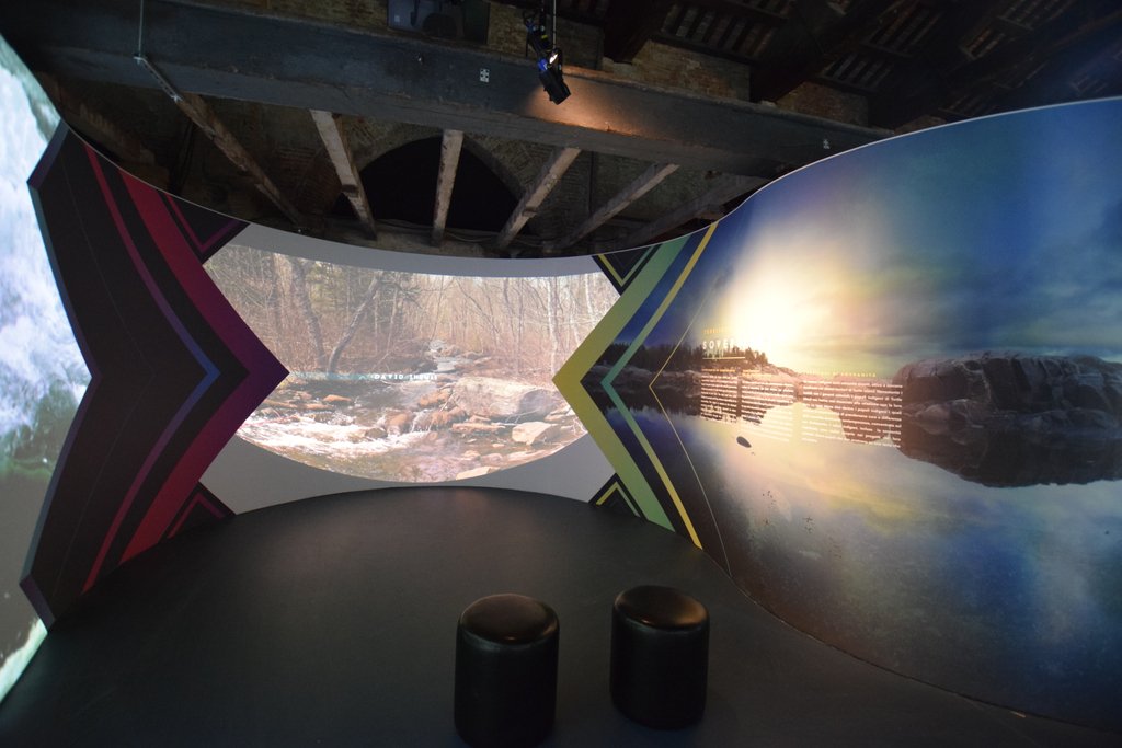 CanadaCouncil's tweet photo. In #Venice between now and November 25? Don’t miss the exhibition #UNCEDED, the Indigenous design project led by @d_cardinal that was chosen to represent Canada at the #BiennaleArchitettura2018. This historic exhibition is being shown at the Arsenale: https://t.co/eoxyOzRP9g https://t.co/CIZdbvFxOH