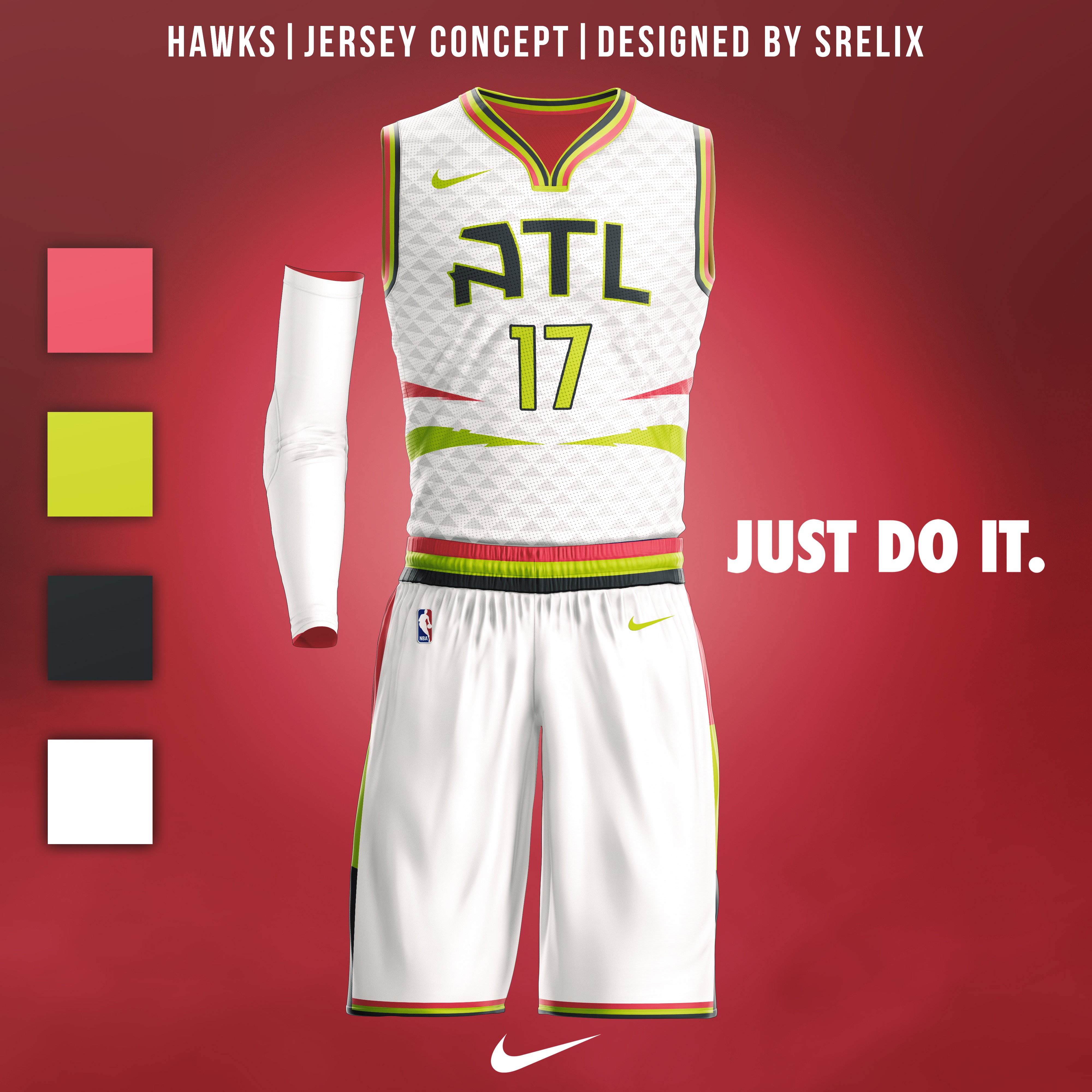 made some hawks jersey concepts! : r/AtlantaHawks