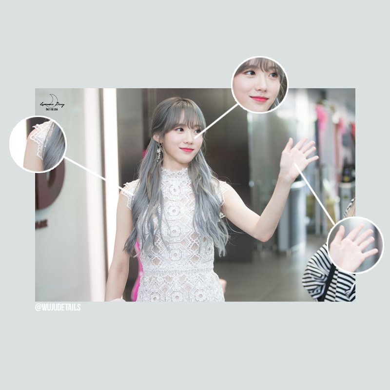 wujudetails's tweet photo. ˗ˏˋ luda ˎˊ˗

　　─ "◦◡◦" face
　　─ shoulder/lace dress
　　─ hand
　　　　─ ©lumidiary

　　　　　　　　　　　　　　　 ✨
　　　　　　　　　─ #우주소녀 #루다 #wjsn #luda ─ https://t.co/Fq8gTHVJ8B