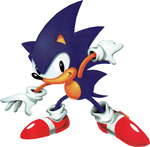 raz_back's tweet photo. artwork of classic sonic from the mid to late 90's https://t.co/rRCUUctQsX
