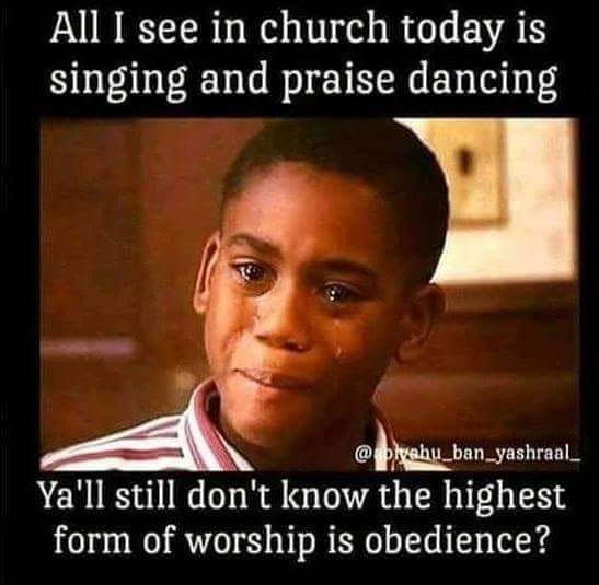 BibleManNC's tweet photo. #TrueWorshipIsObedience https://t.co/1FRY5lsf9s