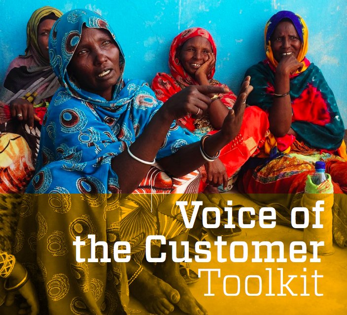 Erict19's tweet photo. Good stuff in @CGAP "Voice of the Customer Toolkit" that was just released including experiments, evidence and strategies from pioneers like @WaveMoney_MM @JuntosGlobal @PioneerPH @amkcambodia https://t.co/UB39ULUxHJ https://t.co/m9pBIG0ty0